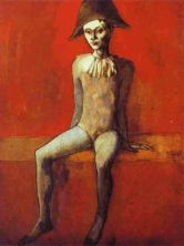 Haga click para ver la imagen ampliada harlequin sitting on a red couch 1905.jpg